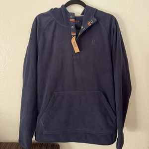 Men’s Small Pendleton fleece hoodie - dark blue